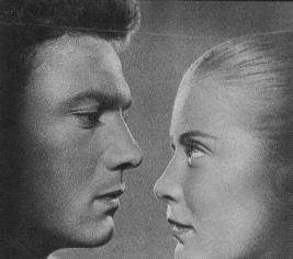 Lawrence Harvey and Susan Shentall in Castellani's "Giulietta e Romeo" (1954)