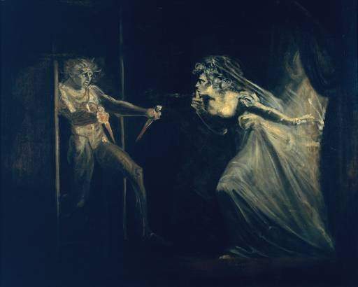 Henry Fuseli, Garrick and Mrs. Pritchard in Macbeth (1812)