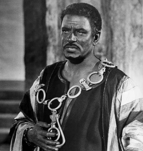 Laurence Olivier Othello tormentedly plots revenge on Desdemona III 3 Film del 1965